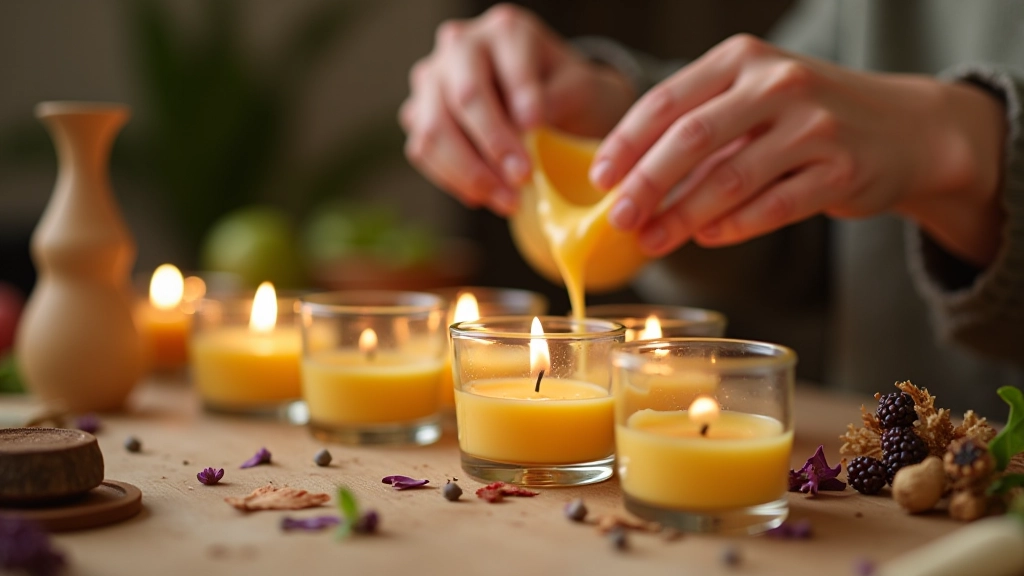 Candle making workshop